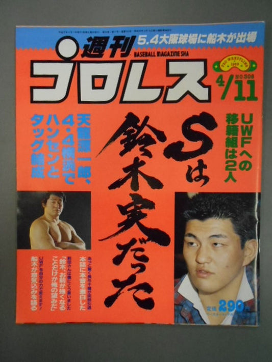 Weekly Pro Wrestling 308