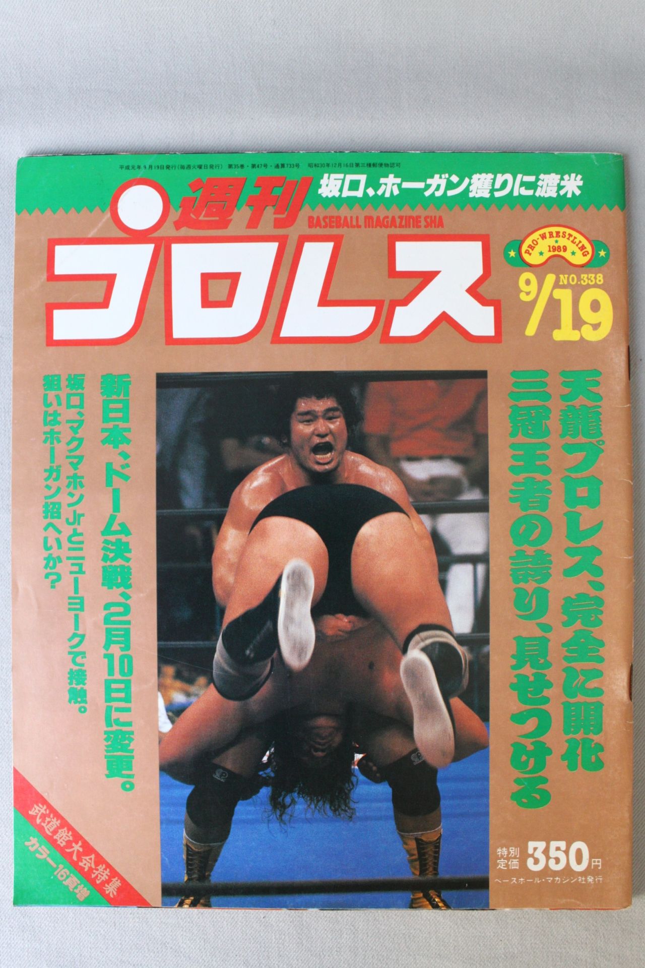 週刊プロレス338