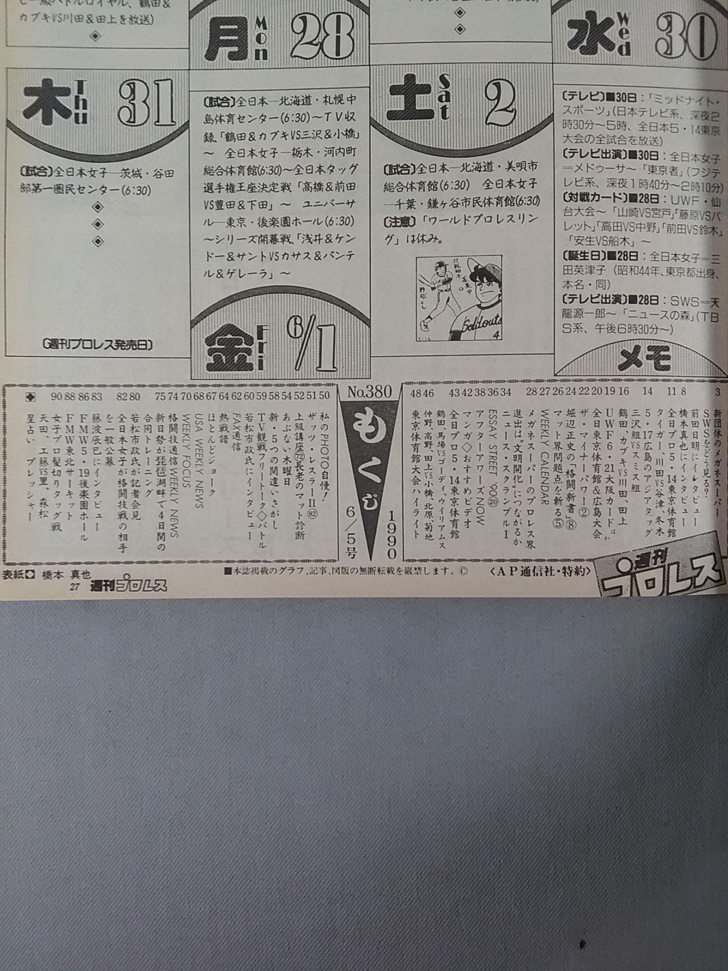 Weekly Pro Wrestling 380