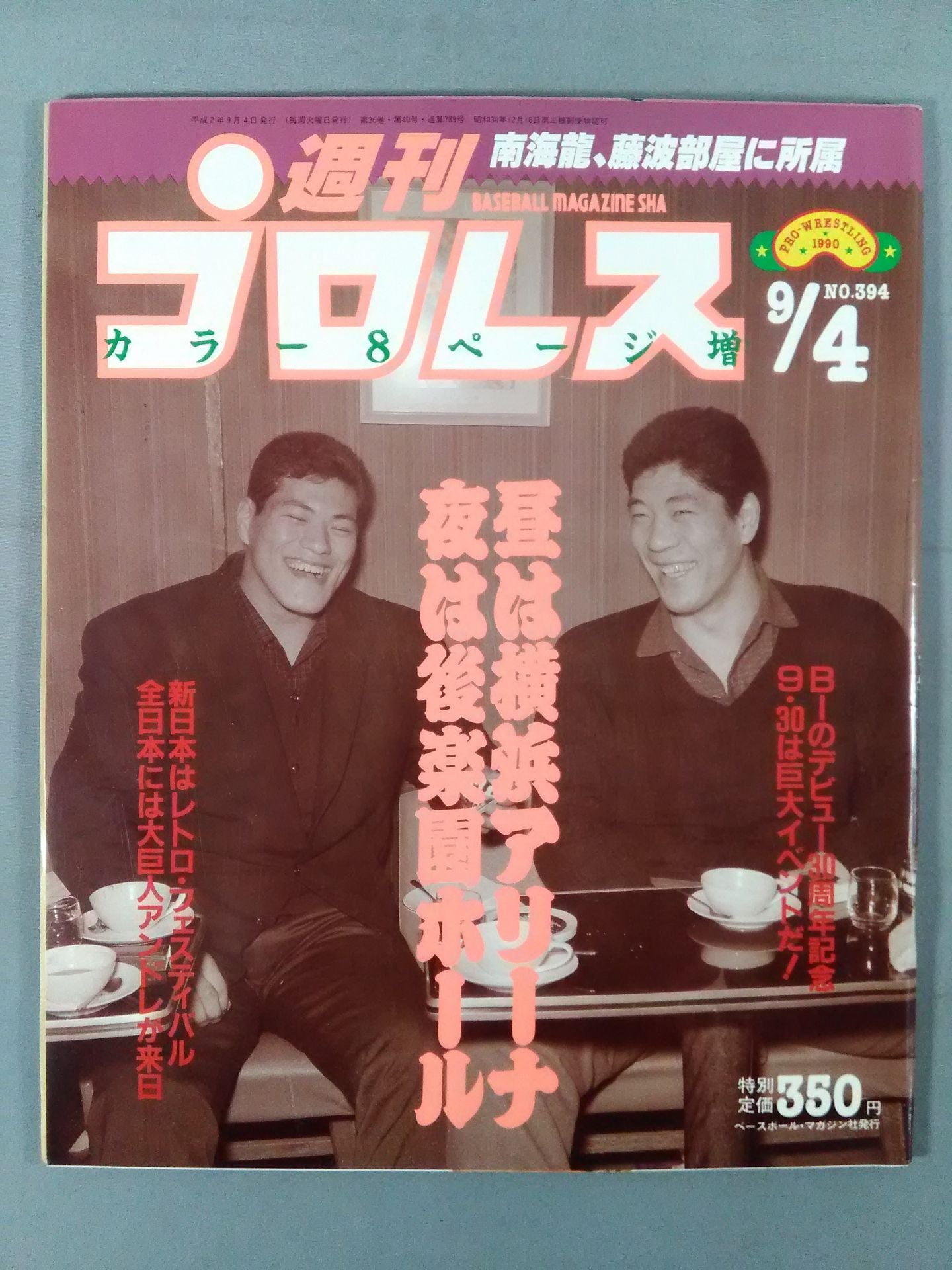 週刊プロレス394