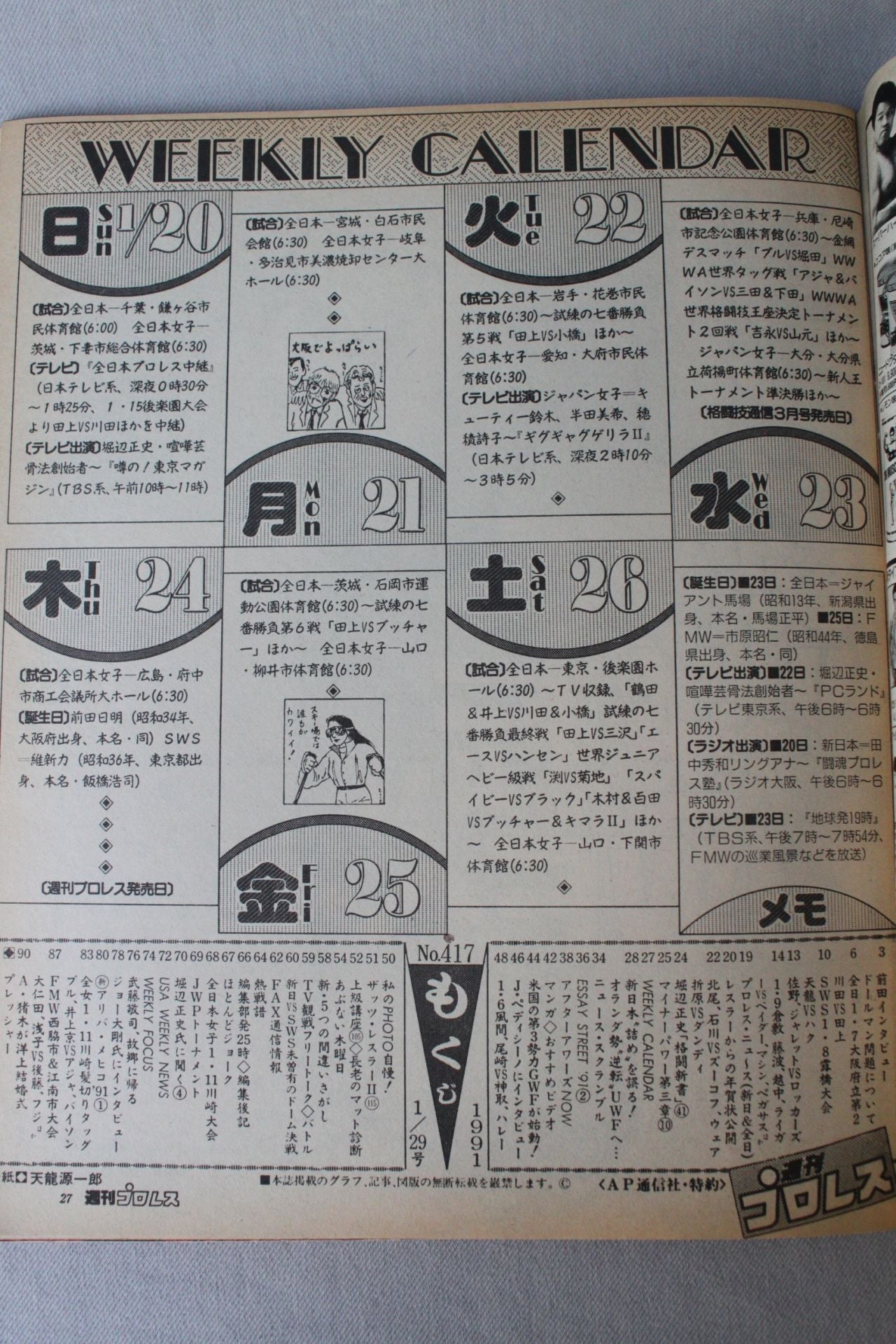 Weekly Pro Wrestling 417
