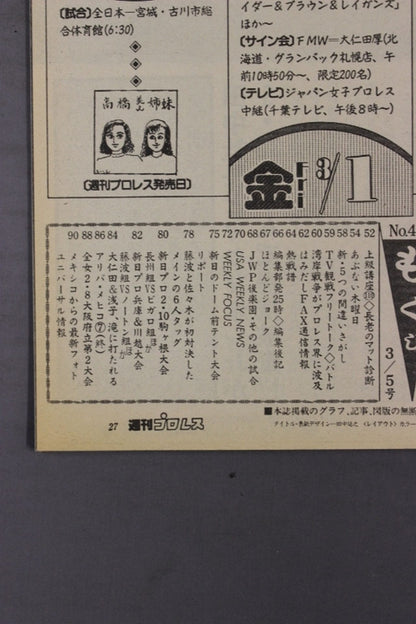 Weekly Pro Wrestling  422