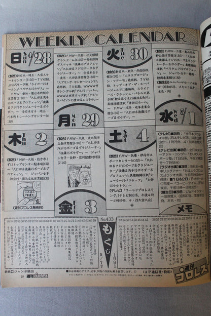 Weekly Pro Wrestling 433