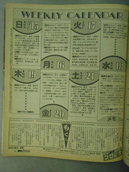 Weekly Pro Wrestling  568