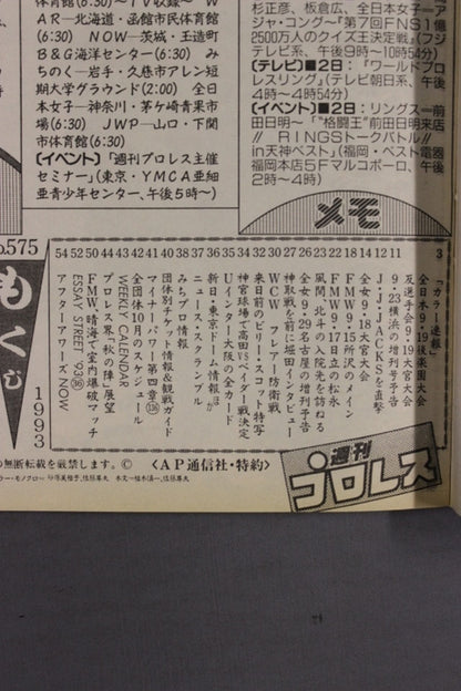 Weekly Pro Wrestling  575