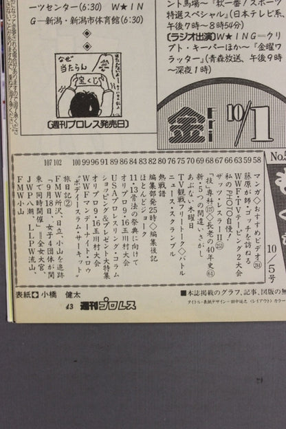 Weekly Pro Wrestling  575