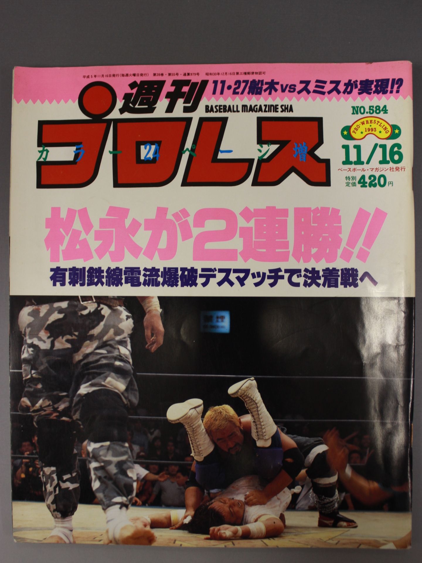 Weekly Pro Wrestling 584