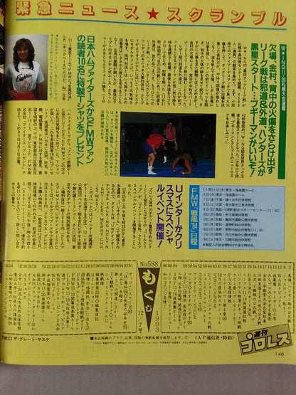 Weekly Pro Wrestling 588