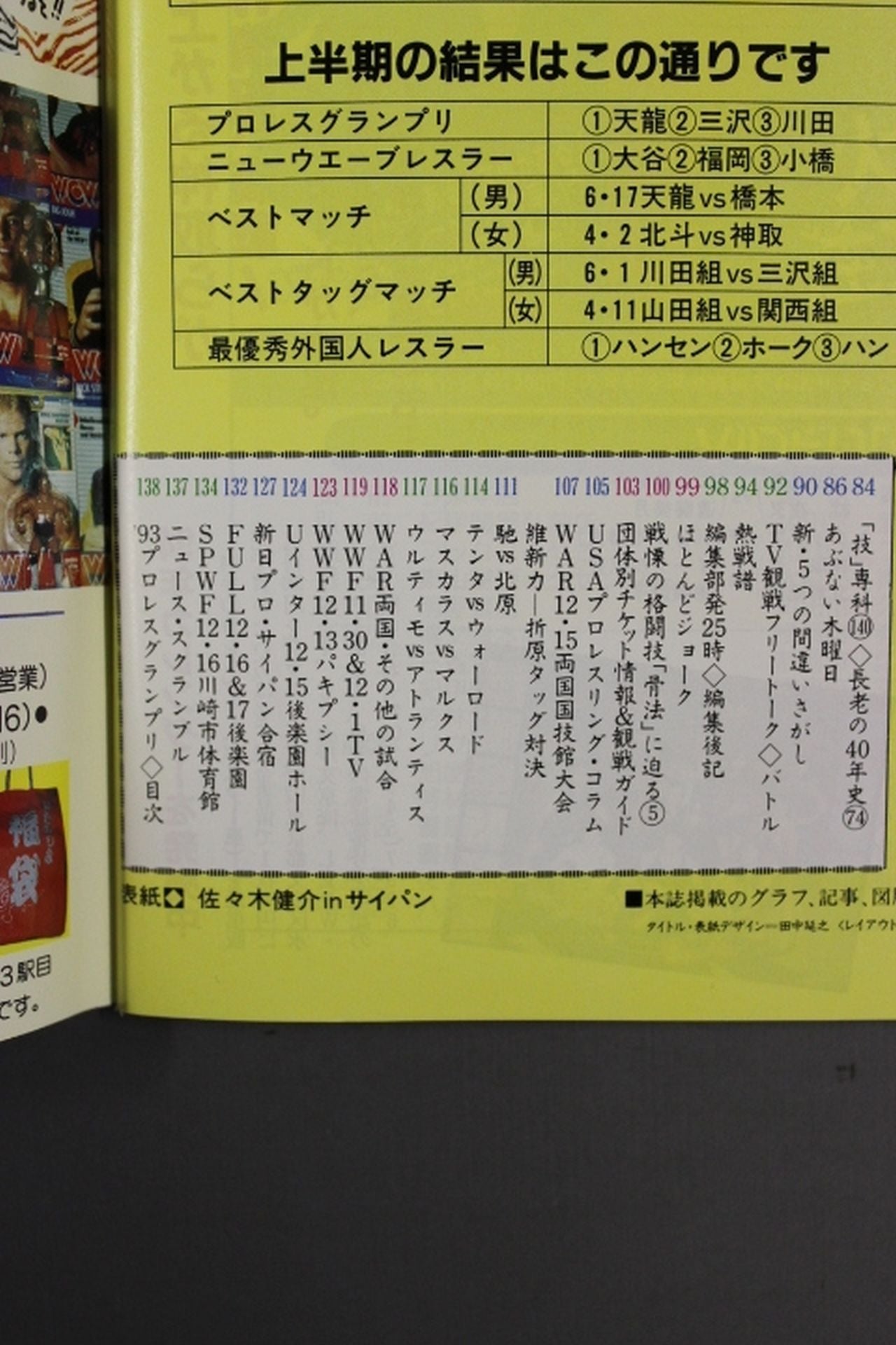 週刊プロレス593