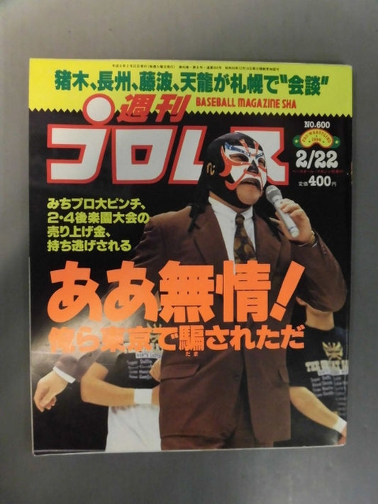 Weekly Pro Wrestling 600