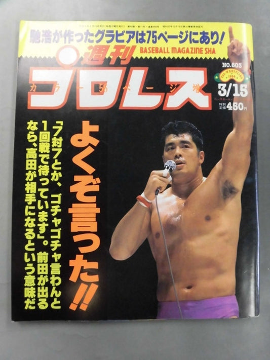 Weekly Pro Wrestling  603