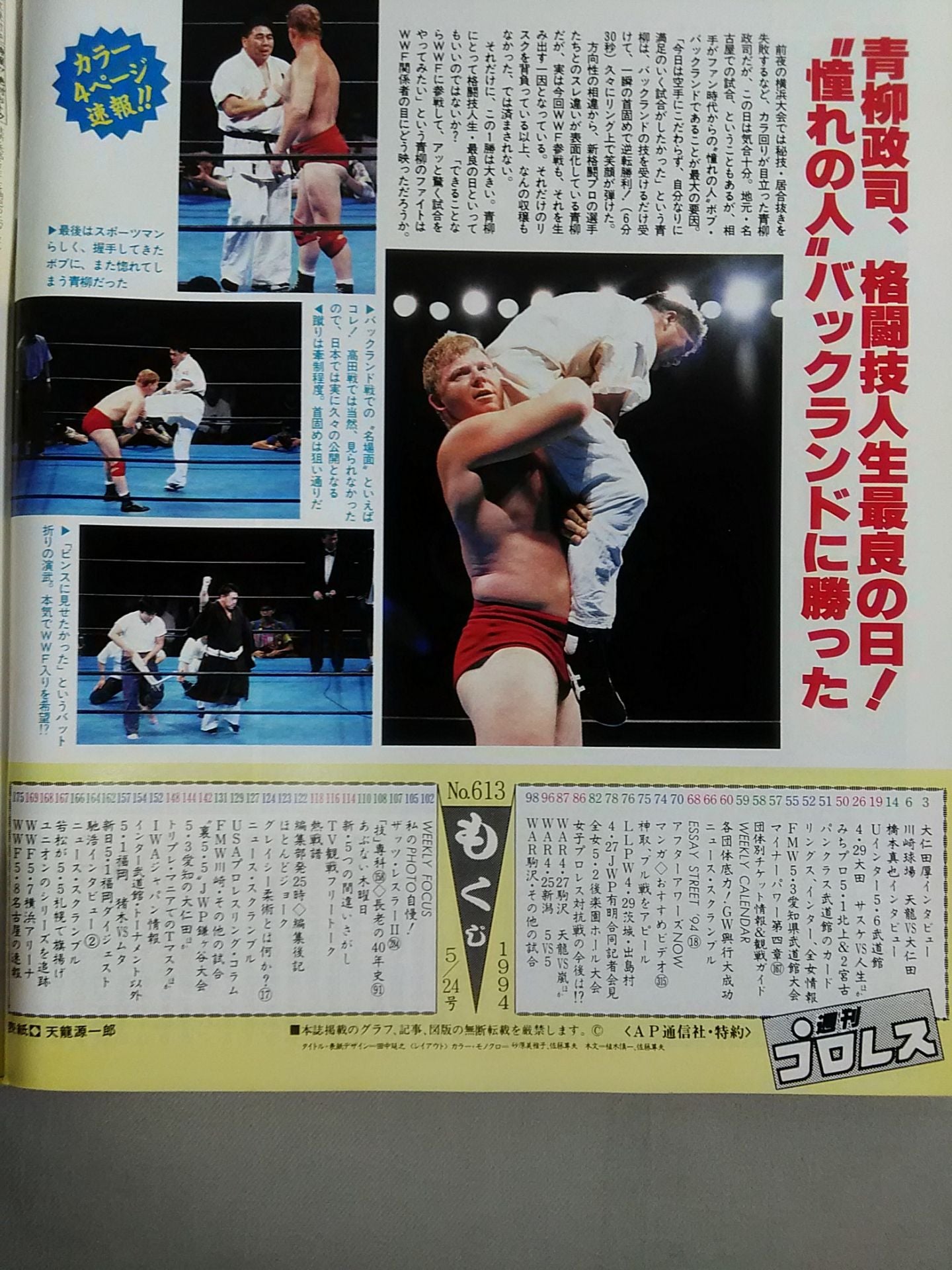 週刊プロレス613 – 闘道館