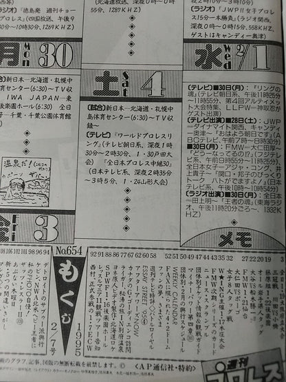 Weekly Pro Wrestling  654