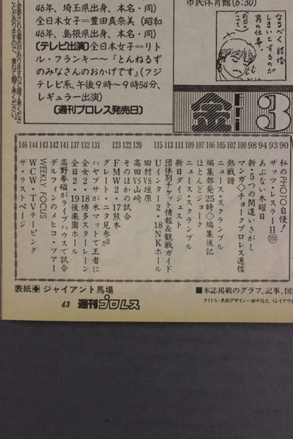 Weekly Pro Wrestling 658