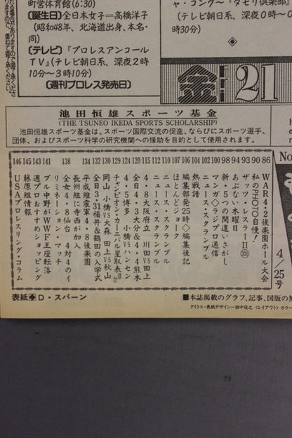 Weekly Pro Wrestling 666
