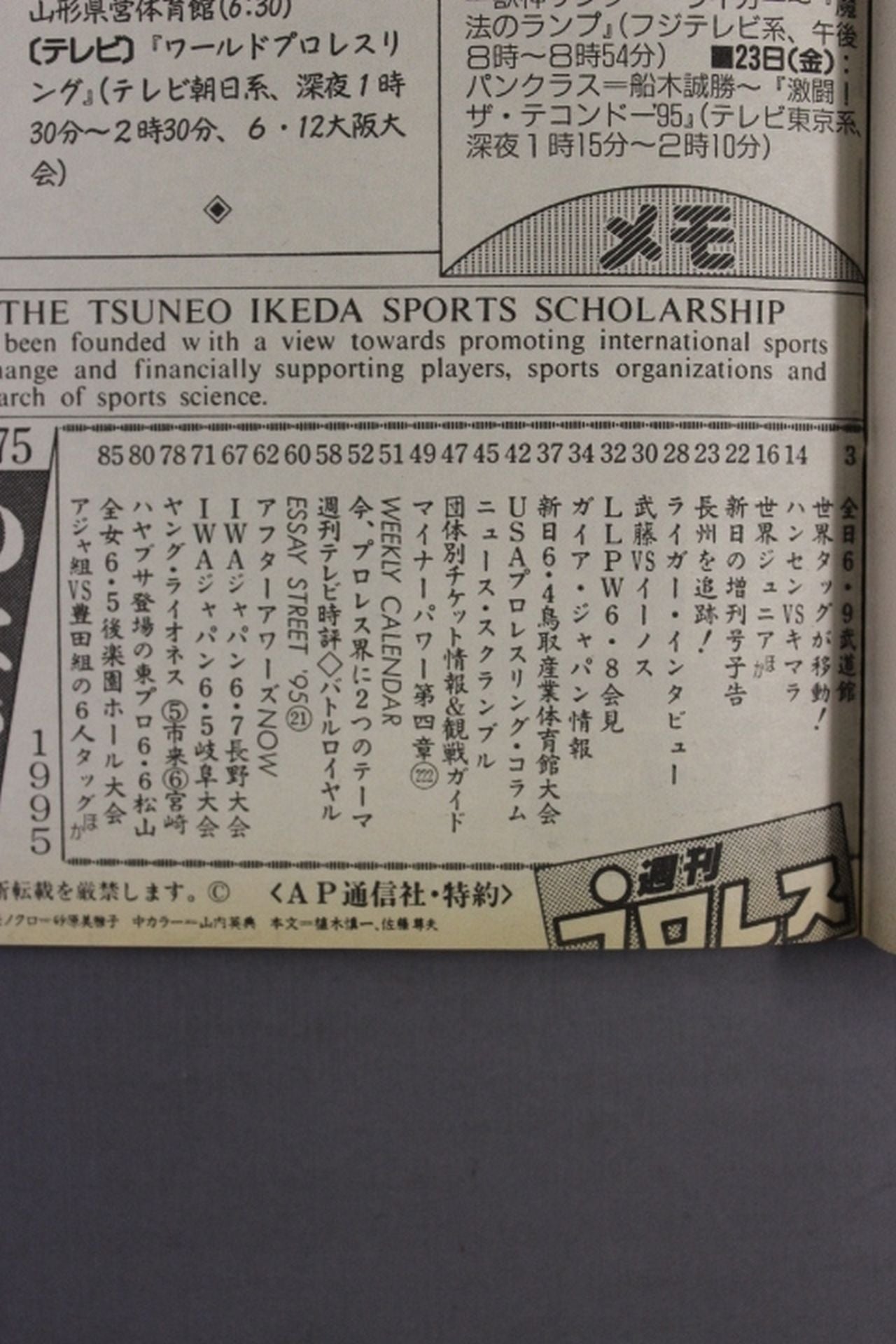 週刊プロレス675