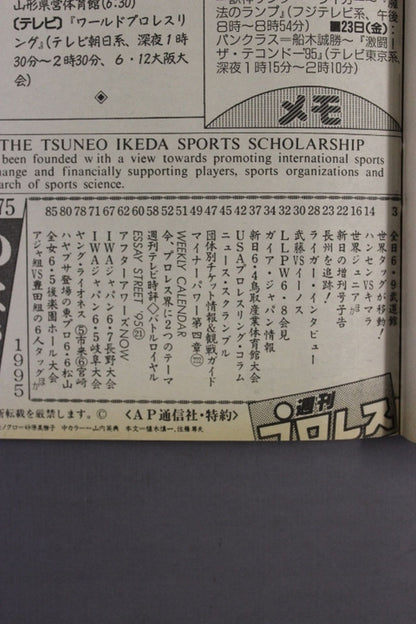 週刊プロレス675