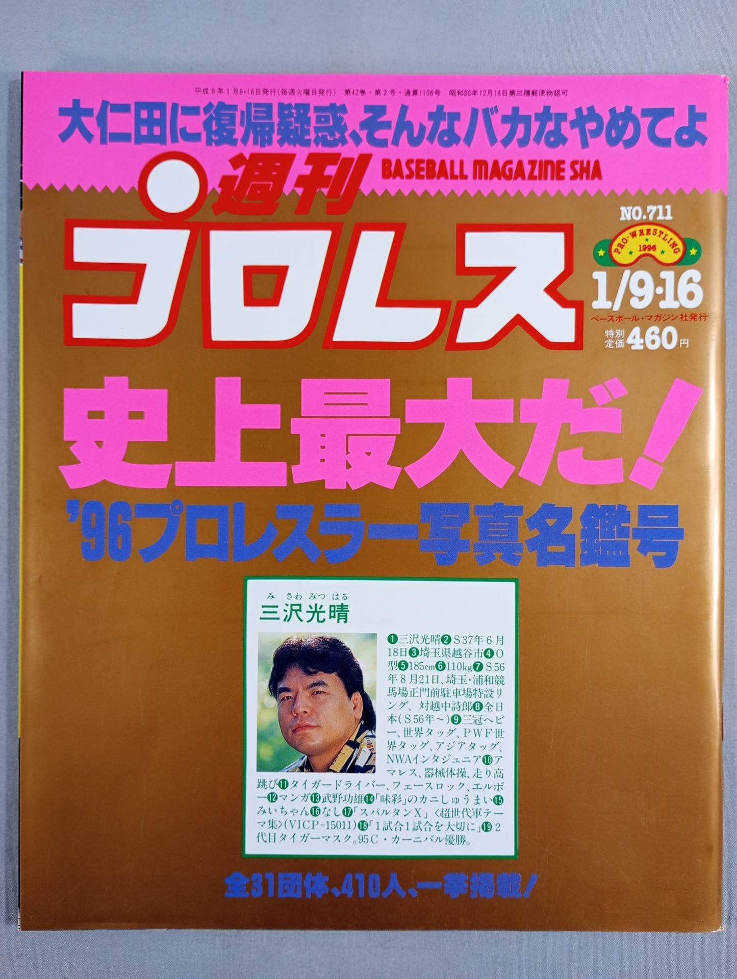 Weekly Pro Wrestling 711