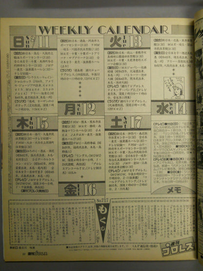 Weekly Pro Wrestling 717