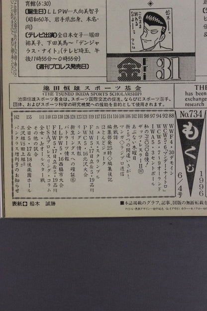 Weekly Pro Wrestling 734