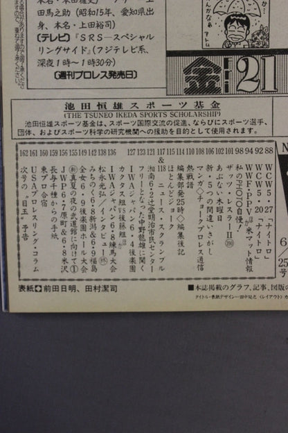 Weekly Pro Wrestling 737