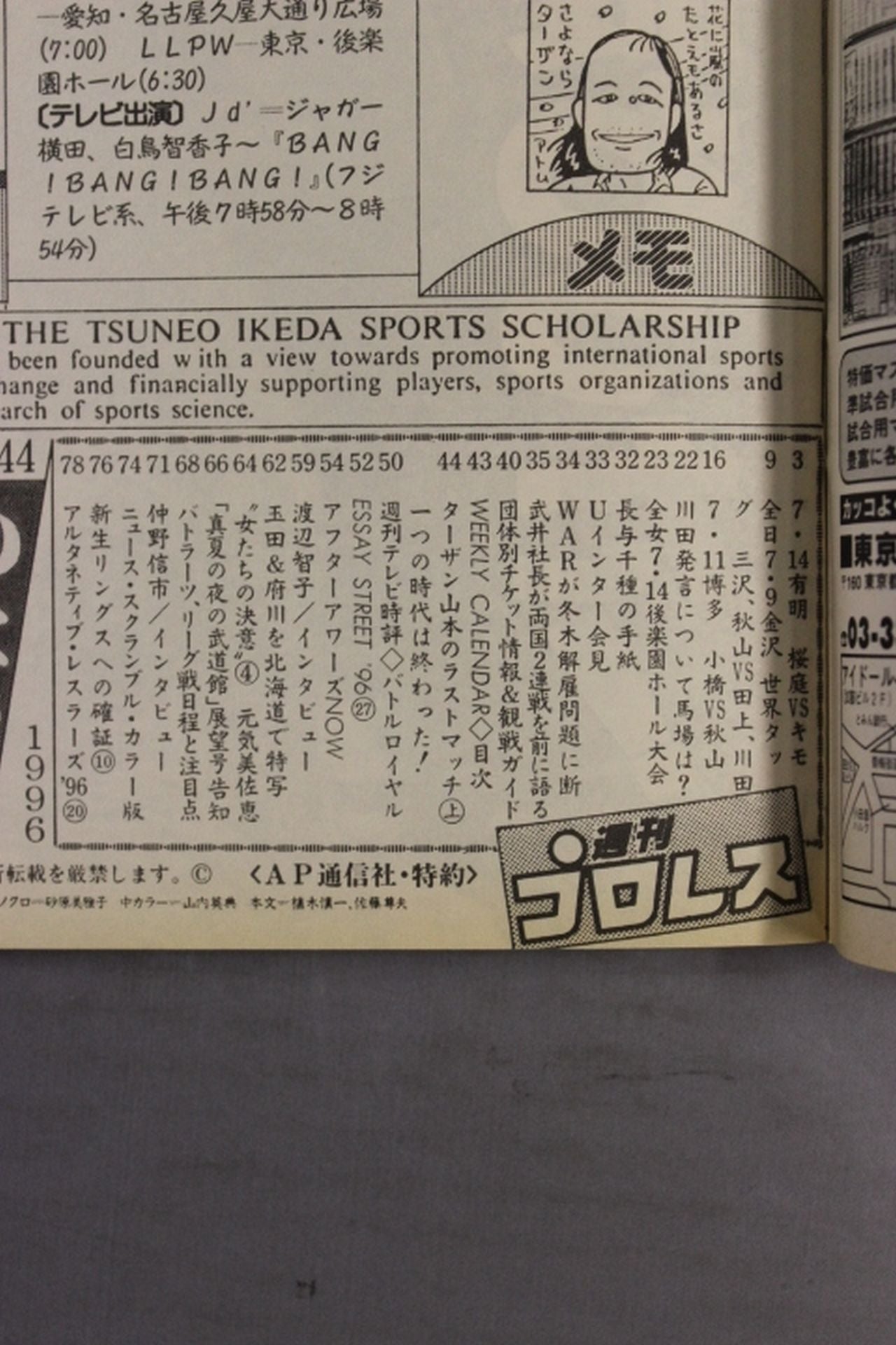 Weekly Pro Wrestling 744