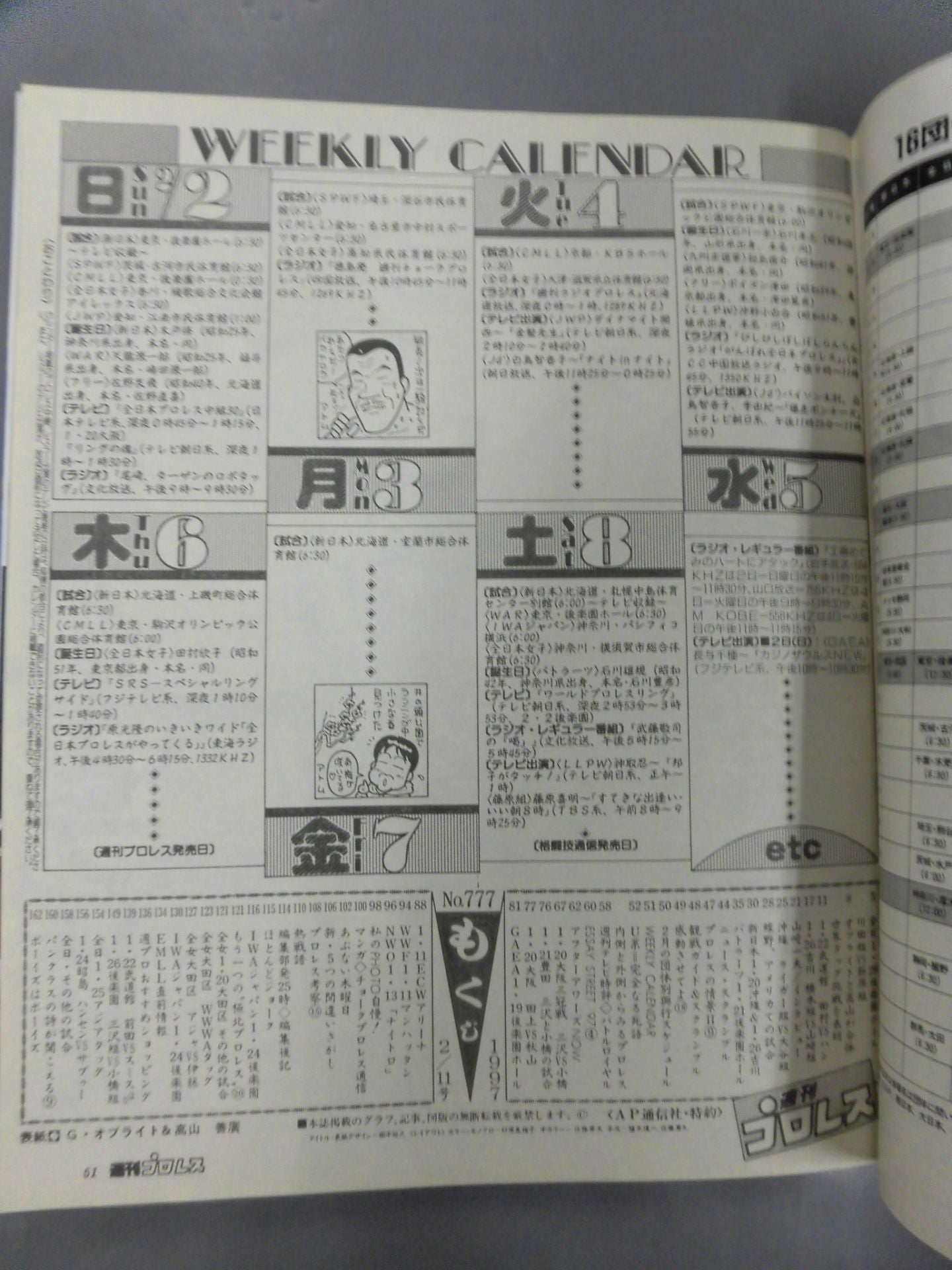 Weekly Pro Wrestling 777