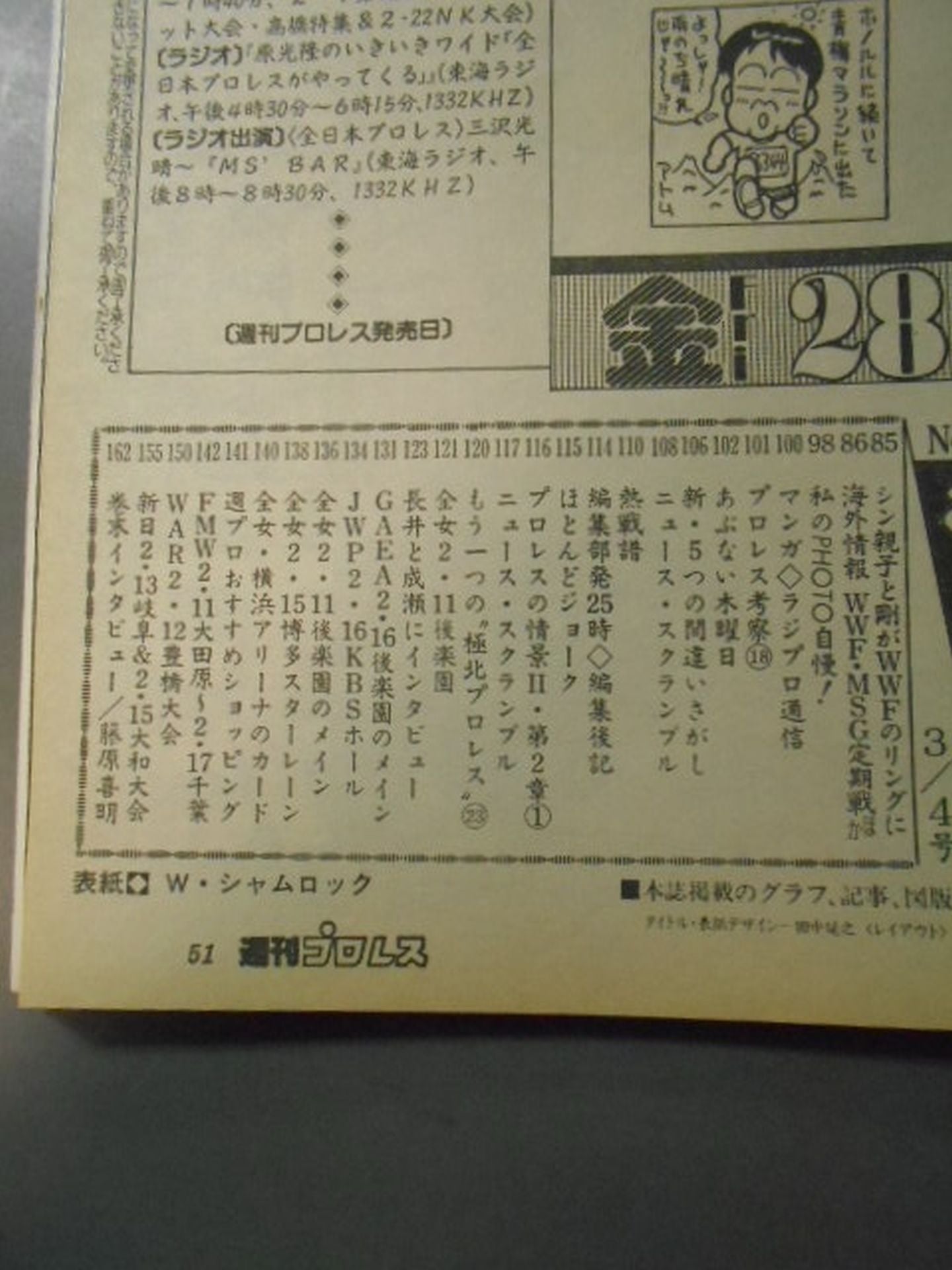 週刊プロレス780