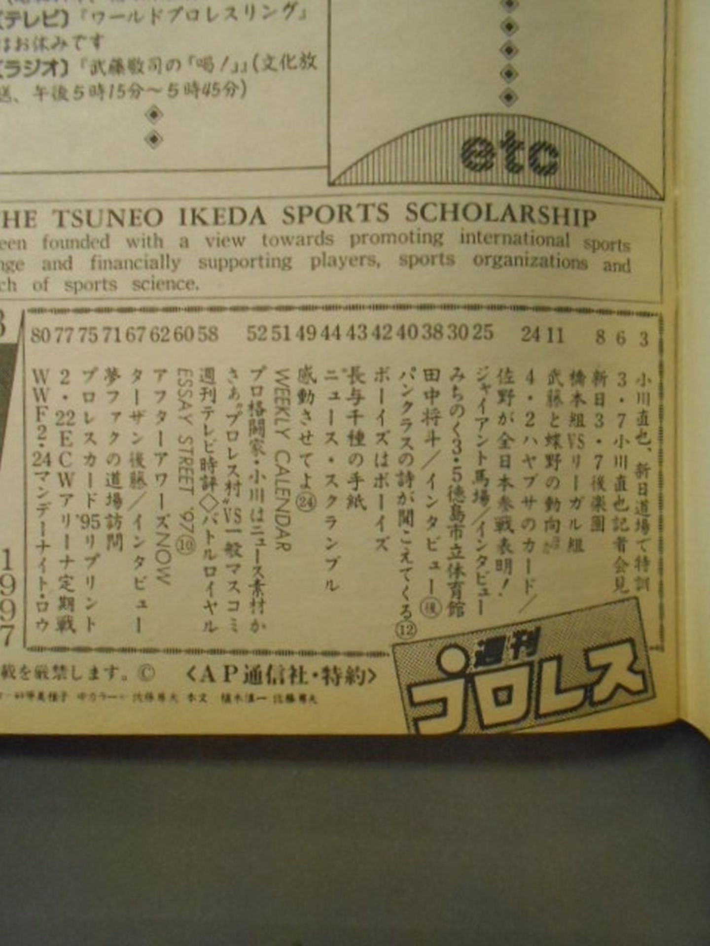 週刊プロレス783