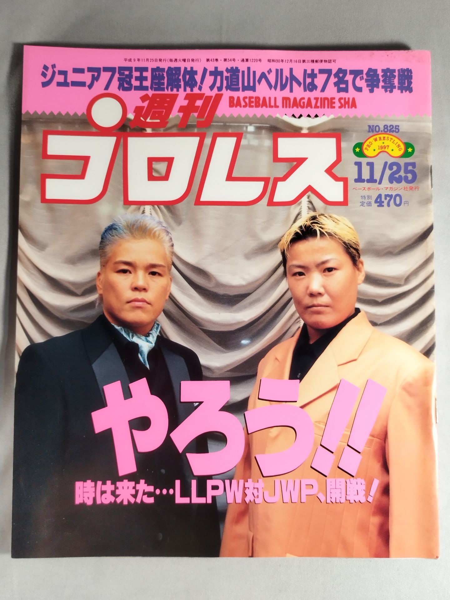週刊プロレス825