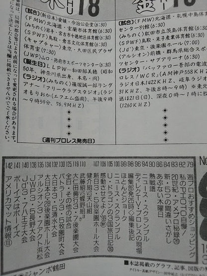 Weekly Pro Wrestling 904