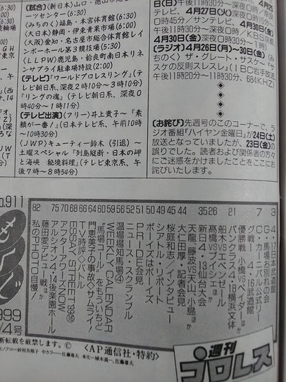 Weekly Pro Wrestling 911