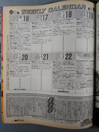 Weekly Pro Wrestling 972