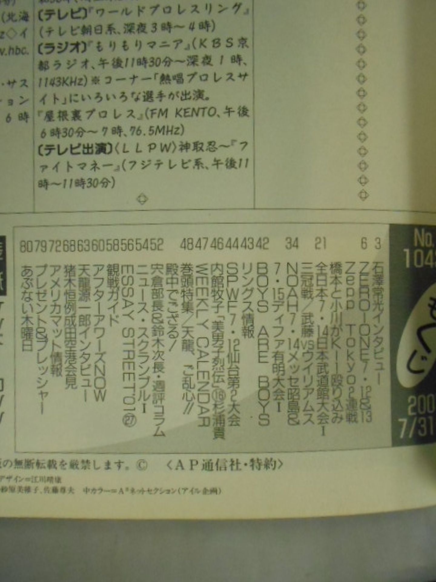 プロレス全書 BBM97年プロレスカード197 藤崎忠優の通販 by へろへろ's shop