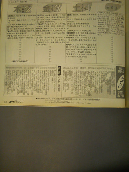 週刊プロレス1044