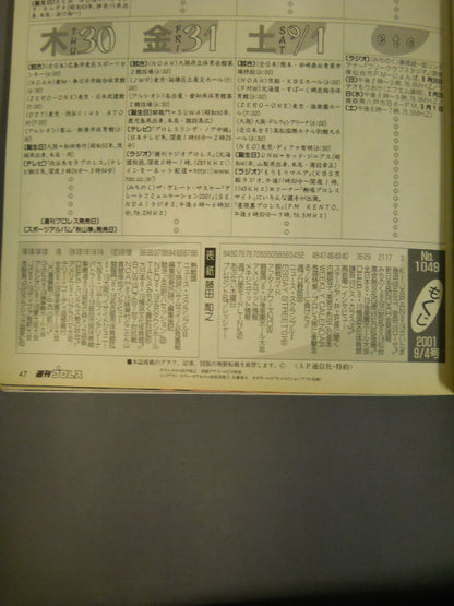 Weekly Pro Wrestling 1049