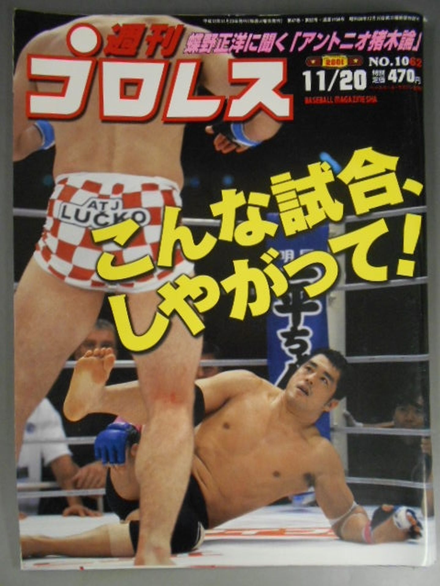 週刊プロレス1062