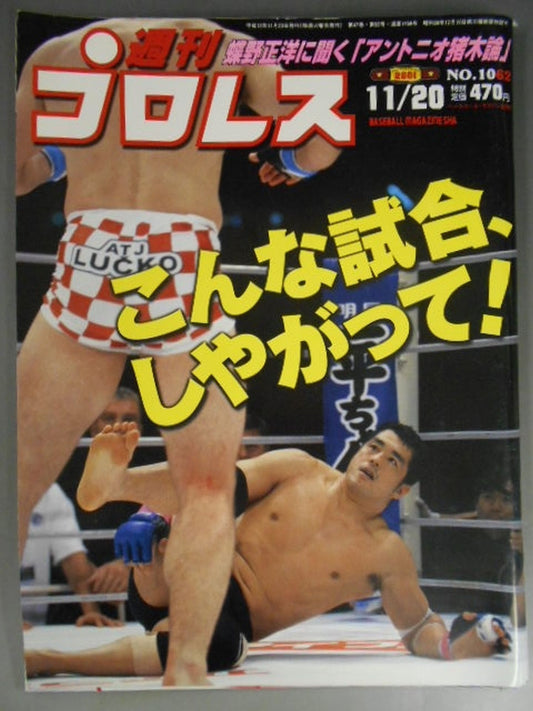 週刊プロレス1062