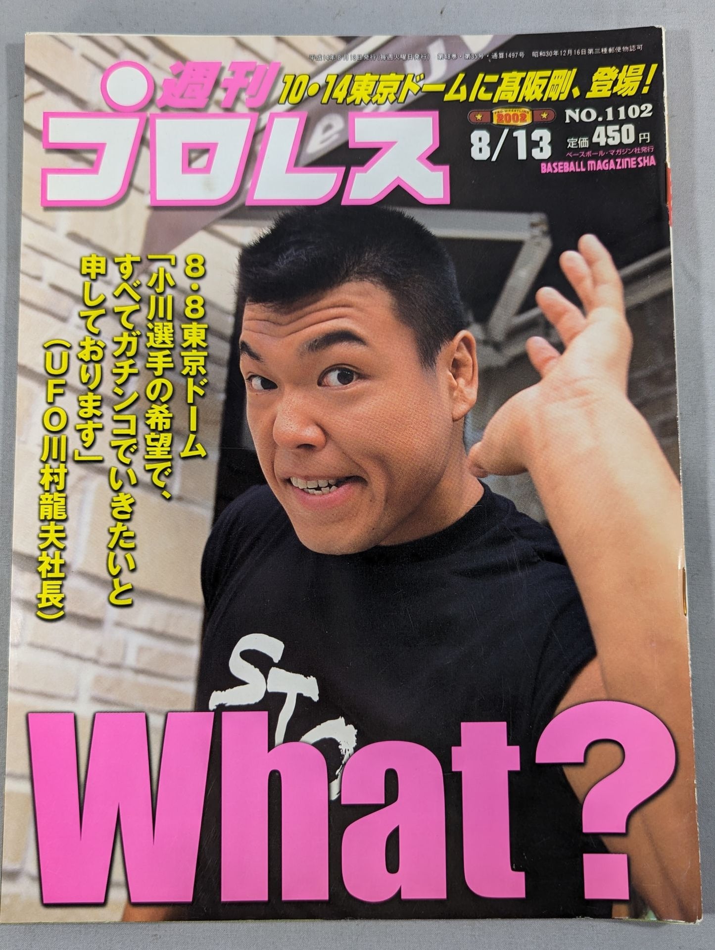 週刊プロレス1102