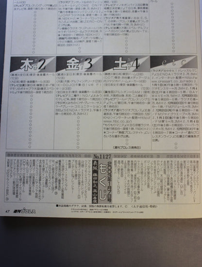 週刊プロレス1127