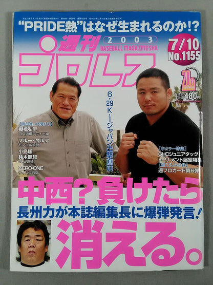 Weekly Pro Wrestling 1155