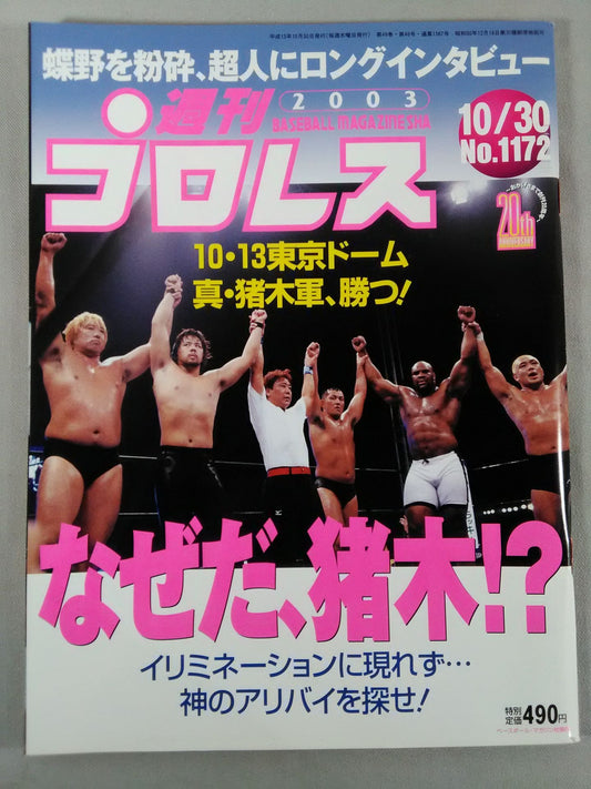 Weekly Pro Wrestling 1172