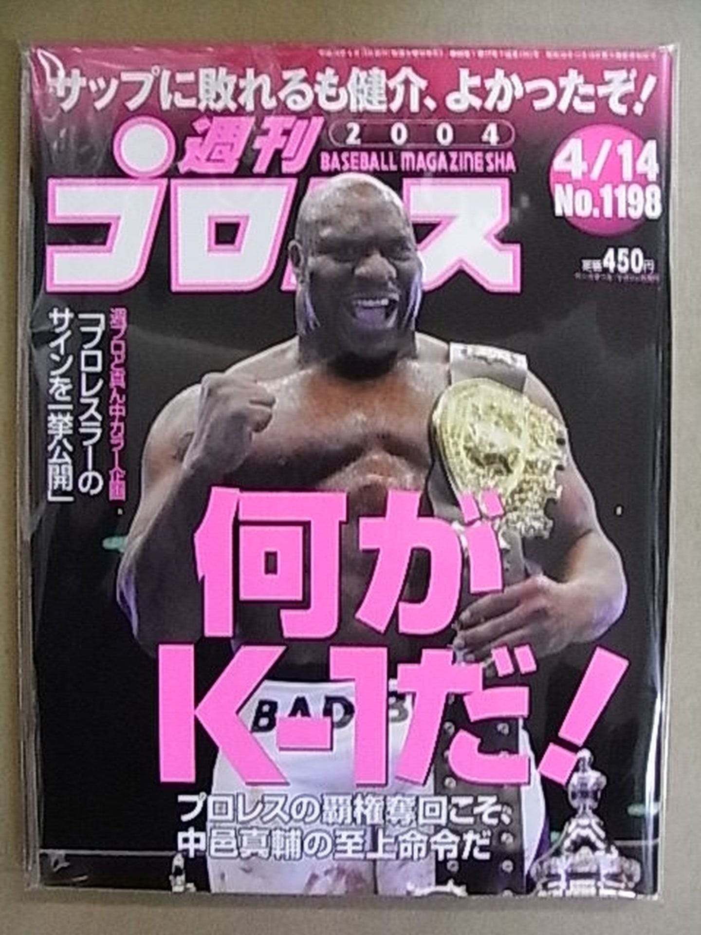週刊プロレス1198
