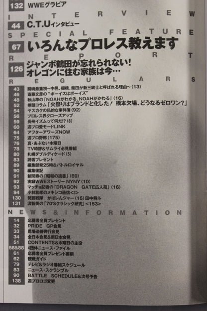 Weekly Pro Wrestling 1218
