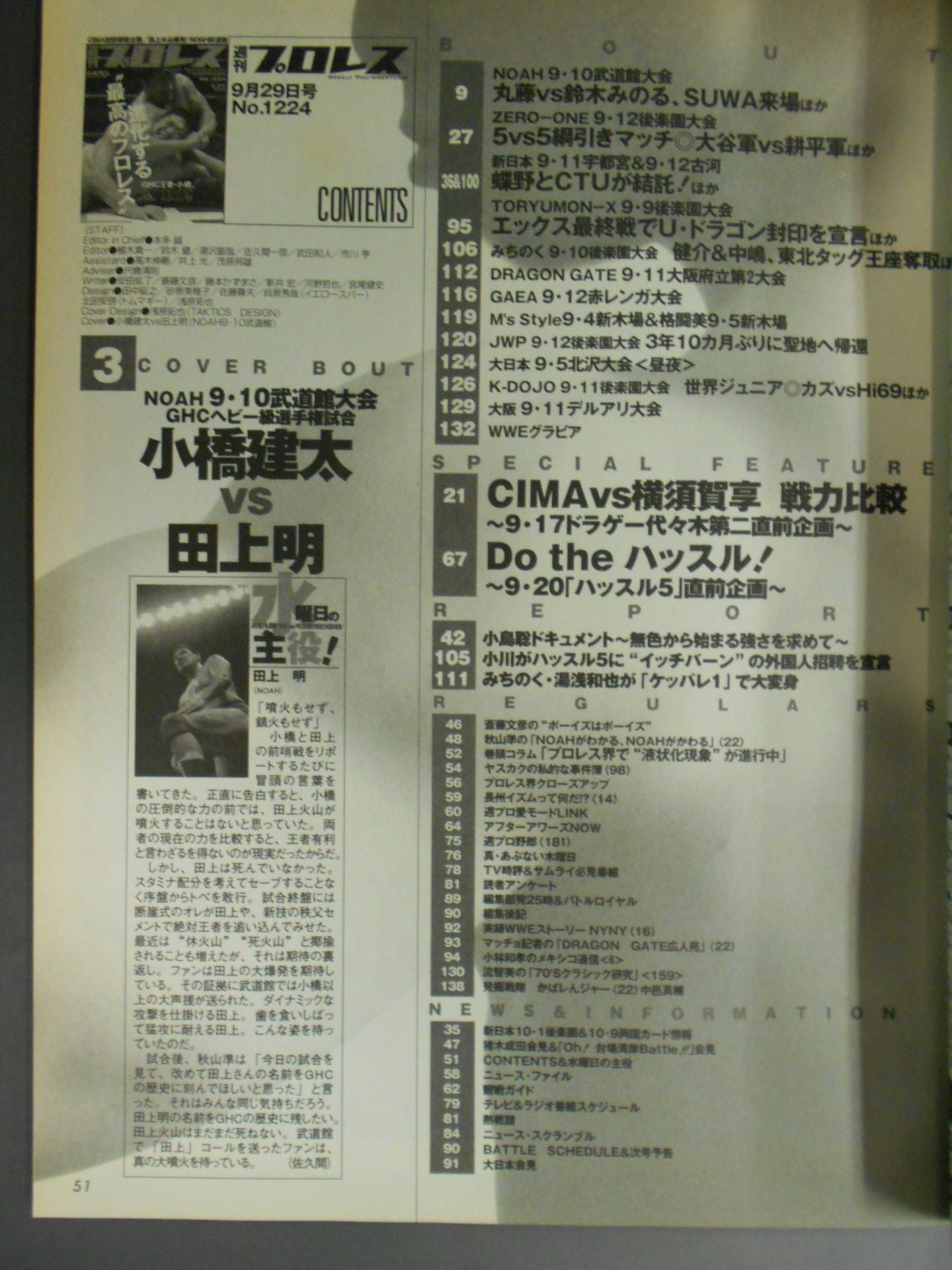 週刊プロレス1224