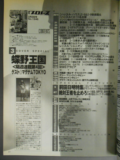 週刊プロレス1246