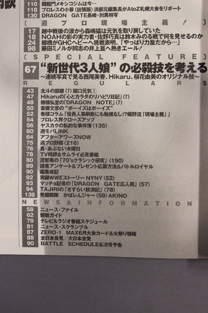 週刊プロレス1264