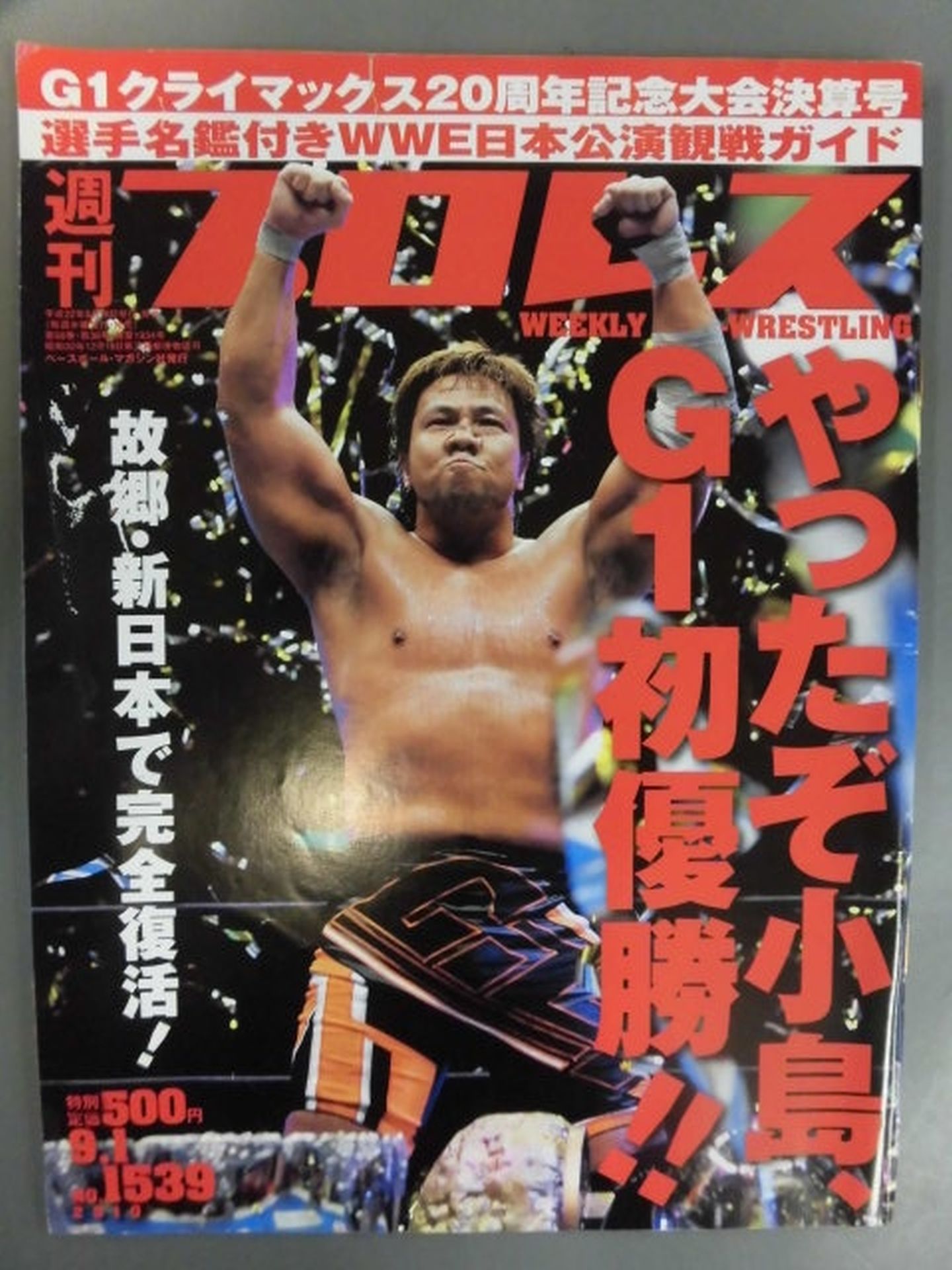 週刊プロレス1539