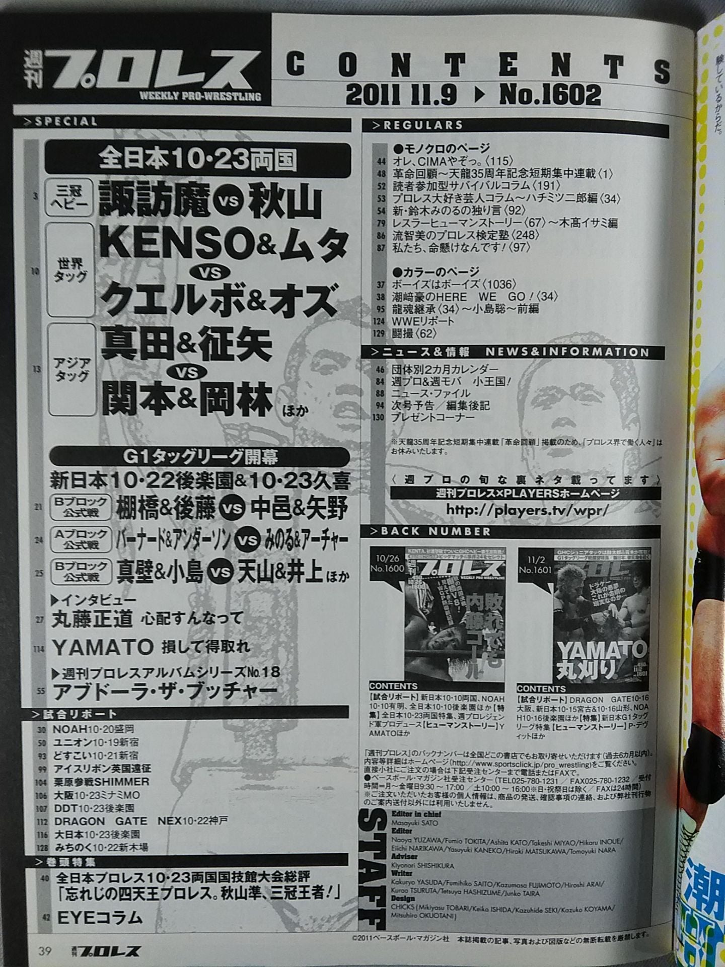 Weekly Pro Wrestling 1602