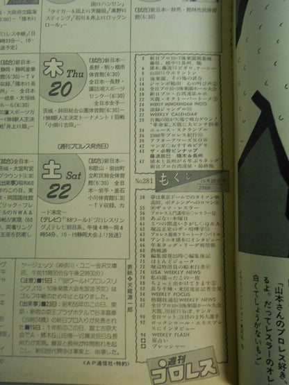 週刊プロレス281